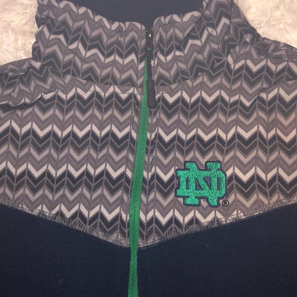 NOTRE DAME 🍀 woman’s zip up - Picture 2 of 4